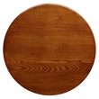 Leick Furniture Wood Anyplace Side Table in Russet Oak