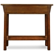 Leick Furniture Wood Mission Console Table in Russet Oak