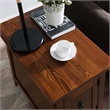 Leick Furniture Favorite Finds Mission Cabinet Wood End Table in Brown/Russet
