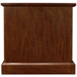 Leick Furniture Wood Boulder Creek Mission End Table - Printer Stand