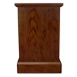Leick Furniture Wood Boulder Creek Mission End Table - Printer Stand