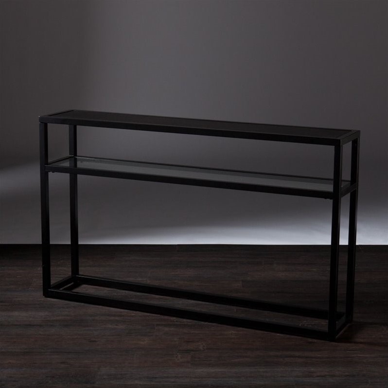 Holly & Martin Baldrick Console Table in Soft Black
