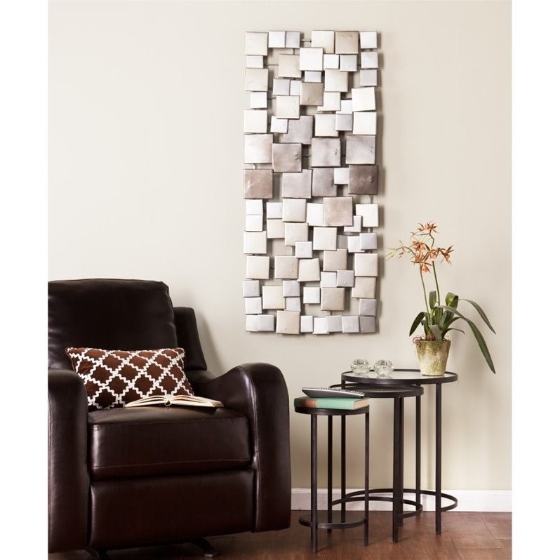 Holly & Martin Wavson Wall Sculpture in Metallic Ombre