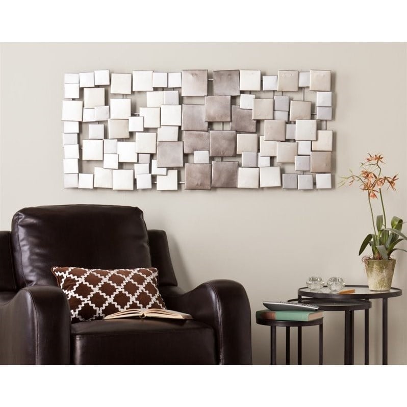 Holly & Martin Wavson Wall Sculpture in Metallic Ombre
