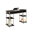 Convenience Concepts Designs2Go Writing Desk in Espresso Wood Finish