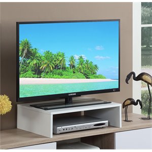 Convenience Concepts Designs2Go 23&quot TV Stand Riser in White Wood Finish