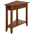 Convenience Concepts End Table Coffee Accent Table Rectangle in Cherry Wood