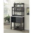 Convenience Concepts Newport Serving Bar in Espresso Wood Finish
