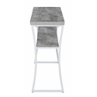 Convenience Concepts X-Calibur Console Table in Driftwood Gray Wood Finish