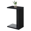 Convenience Concepts Northfield Admiral C End Table in Black Wood Finish