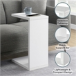 Convenience Concepts Northfield Admiral C End Table in White Wood