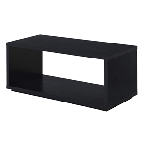 Convenience Concepts Northfield Admiral Coffee Table in Black Wood