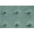 Convenience Concepts Designs4Comfort Round Ottoman in Mint Green Fabric