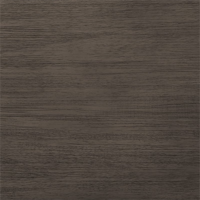 French Country Khloe Accent Table in Grainy Gray Wood Finish