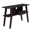 Convenience Concepts Newport Espresso Mike W Wood Console Table with Drawer