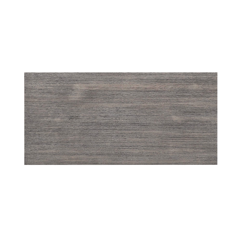 American Heritage Three Tier End Table With Drawer in Gray Wood Finish