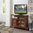 Big Sur Deluxe 48-inch TV Stand with Storage Cabinets and Shelf in Walnut Wood