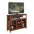 Big Sur Deluxe 48-inch TV Stand with Storage Cabinets and Shelf in Walnut Wood