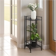 Convenience Concepts Xtra Storage 2 Tier Tall Folding Metal Plant Stand