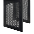 Convenience Concepts Northfield Weave End Table in Black Wood Finish
