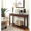 Convenience Concepts American Heritage Console Table in Espresso Wood Finish