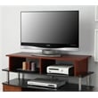 Convenience Concepts Designs2Go Large Monitor Riser in Cherry Wood Finish