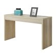 Convenience Concepts Northfield Hall Console in Weathered White Wood Finish