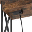 Designs2Go Three-Tier No Tools Wide TV Stand in Espresso Wood Finish- 42