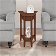 Convenience Concepts American Heritage Wedge End Table in Espresso