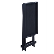 Convenience Concepts Designs2Go Folding Tray Table in Black Solid Wood Finish