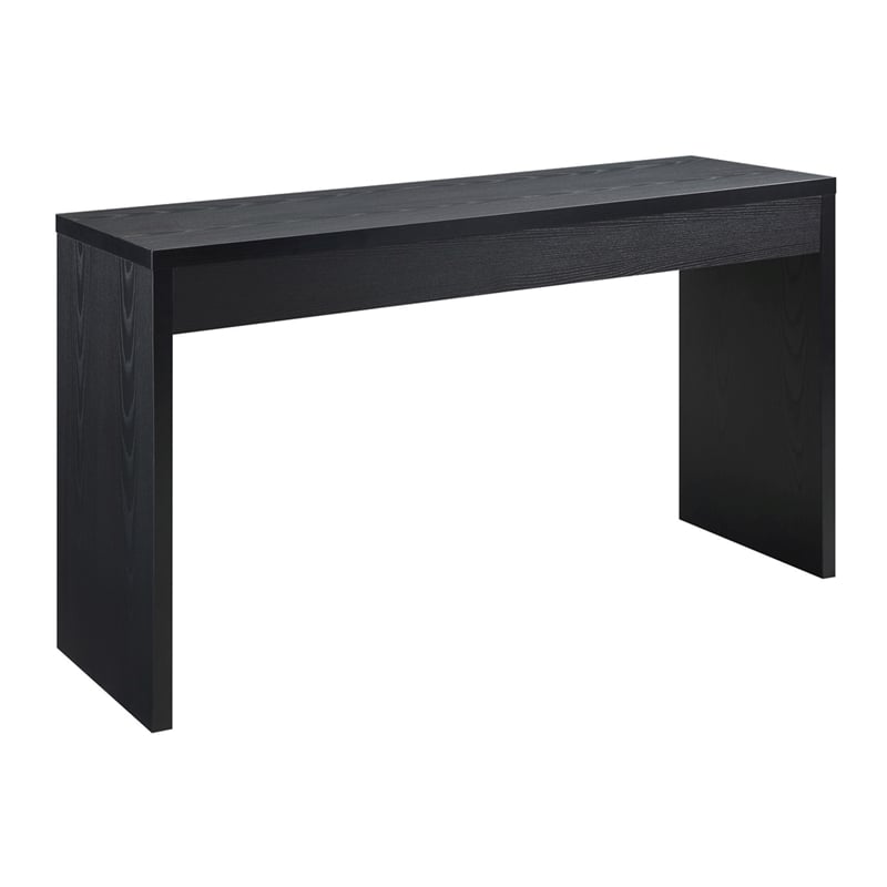 Convenience Concepts Northfield Hall Console in Black Wood Finish