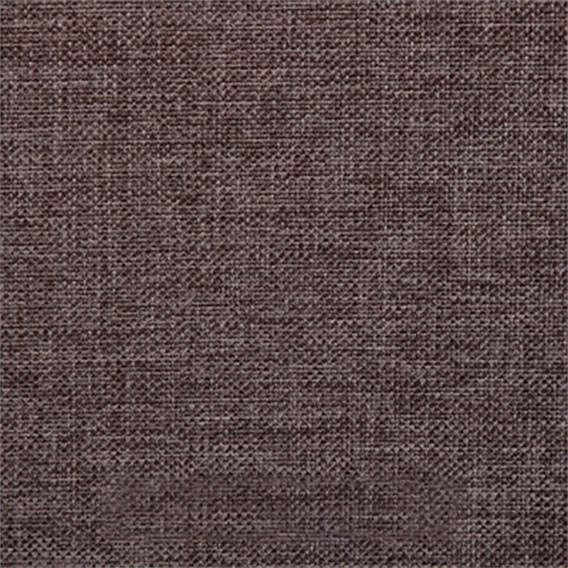 Poundex 2 Piece Fabric Sofa Set with USB Console in Dark Coffee