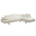 White Faux Leather