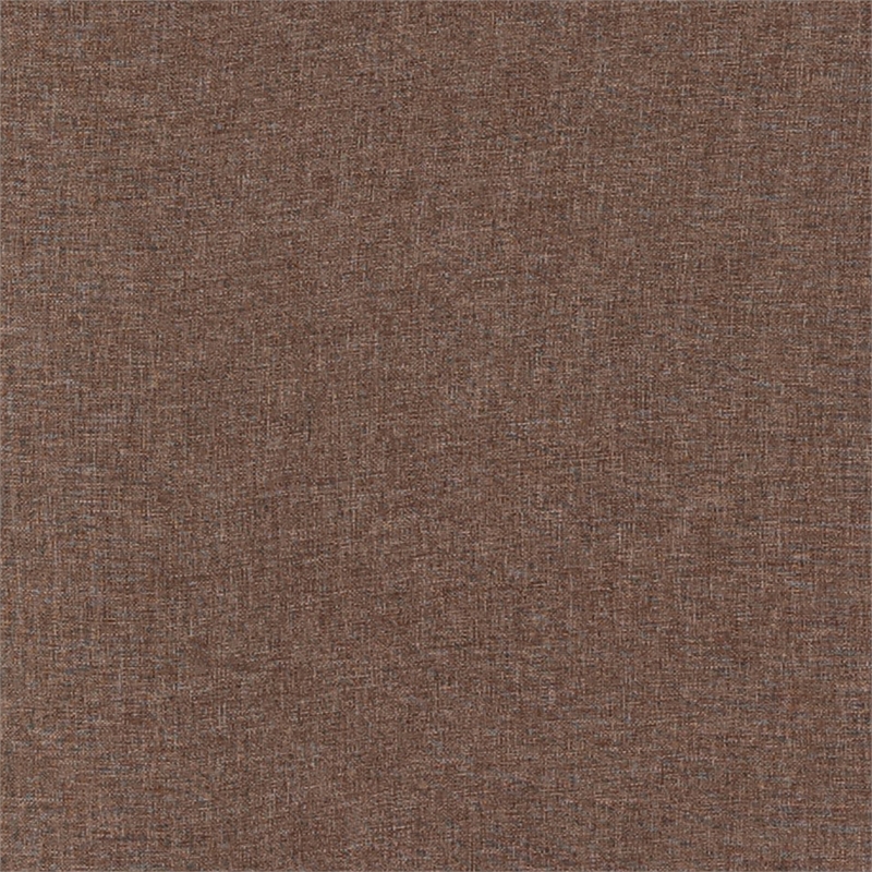 Poundex Round Base Swivel Fabric Accent Chair in Light Coffee color