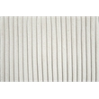 Poundex Ivory Corduroy Sofa Loveseat Set with Foam Cushions