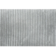 Poundex Convertible Corduroy Sofa in Light Gray with Foam Cushions