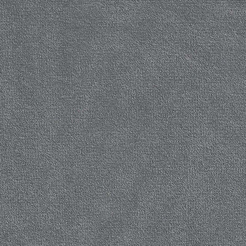 Poundex Adjustable V-Stitch Headboard Twin Bed Frame in Gray Velvet