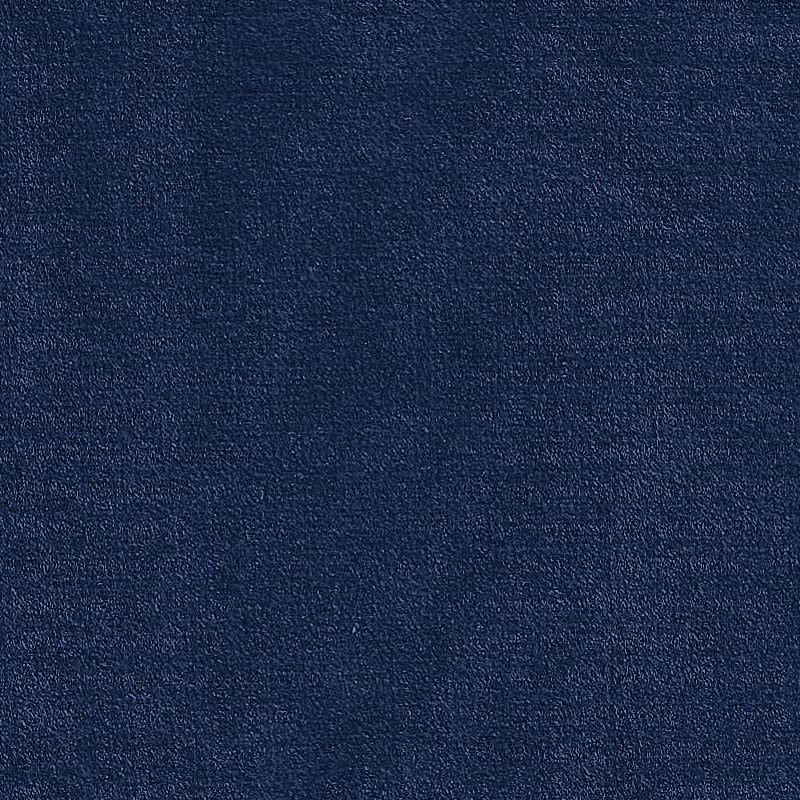 Poundex Adjustable V-Stitch Headboard Twin Bed Frame in Blue Velvet