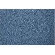 Poundex Upholstered Sherpa Wool Fabric Convertible Chair in Blue Color