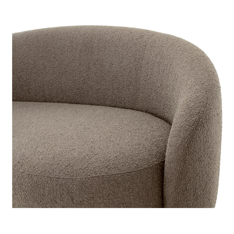 Moe's Home Collection Excelsior Sofa Warm Taupe Fabric Sofas