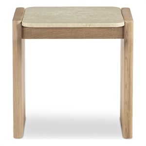 moe's home collection lane accent table wood natural