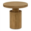 Moe's Home Collection Leigh Side Table Wood Brown