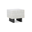 Moe's Home Collection Farren Accent Table Concrete White