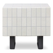 Moe's Home Collection Farren Accent Table Concrete White