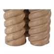Moe's Home Collection Treccia Accent Table Wood Natural