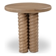 Moe's Home Collection Treccia Accent Table Wood Natural