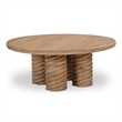 Moe's Home Collection Treccia Coffee Table Wood Natural