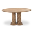 Moe's Home Collection Treccia Dining Table Wood Natural