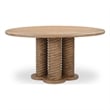 Moe's Home Collection Treccia Dining Table Wood Natural