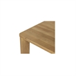 Moe's Home Collection Segment Dining Table Wood Brown